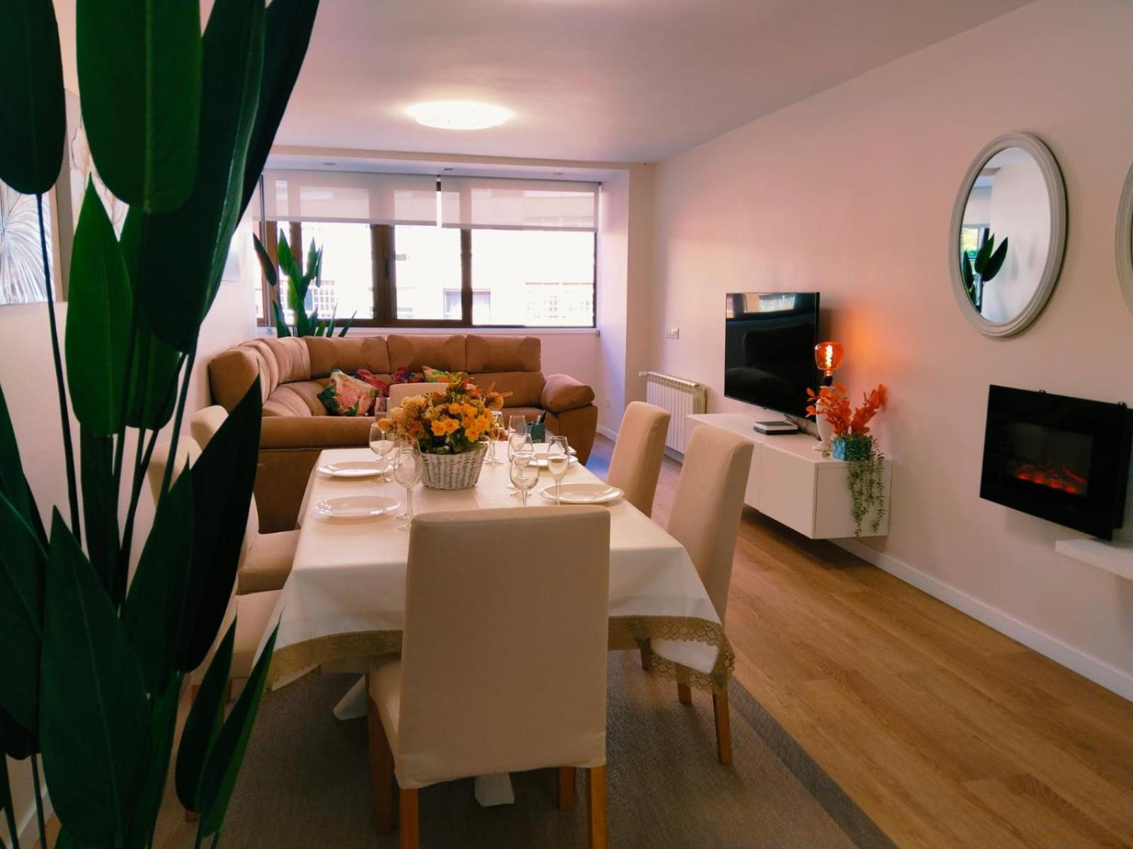 Apartamento Centrico De Lujo El Paraiso Vigo Luaran gambar